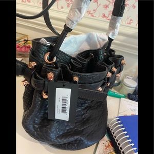 Brand new Alexander Wang bucket/crossbody bag with rose gold detailing